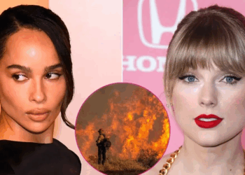 Zoë Kravitz Recalls ‘Destroying’ Taylor Swift’s Bathroom During Wildfire Stay