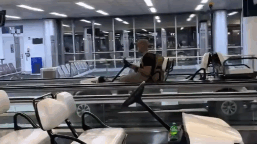 Watch: Man Hijacks Airport Cart for Joyride at Buffalo Airport—What Really Happened?