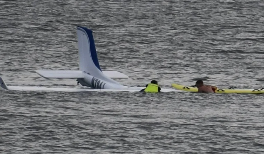 Small Plane Crashes Into Ocean Near North Carolina’s Oak Island; Pilot Survives