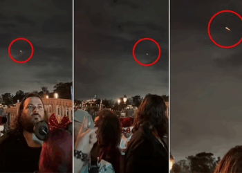 UFO over Disney World, Florida? A Glowing Orb Sparks Alien Speculation