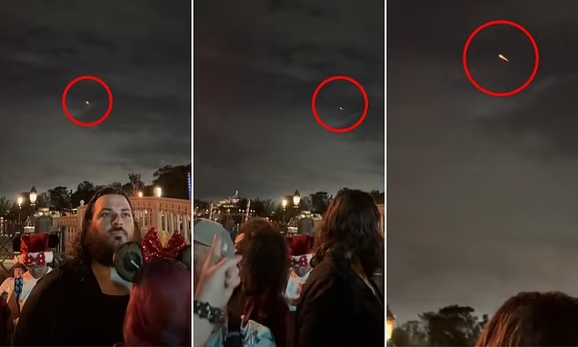 UFO over Disney World, Florida? A Glowing Orb Sparks Alien Speculation