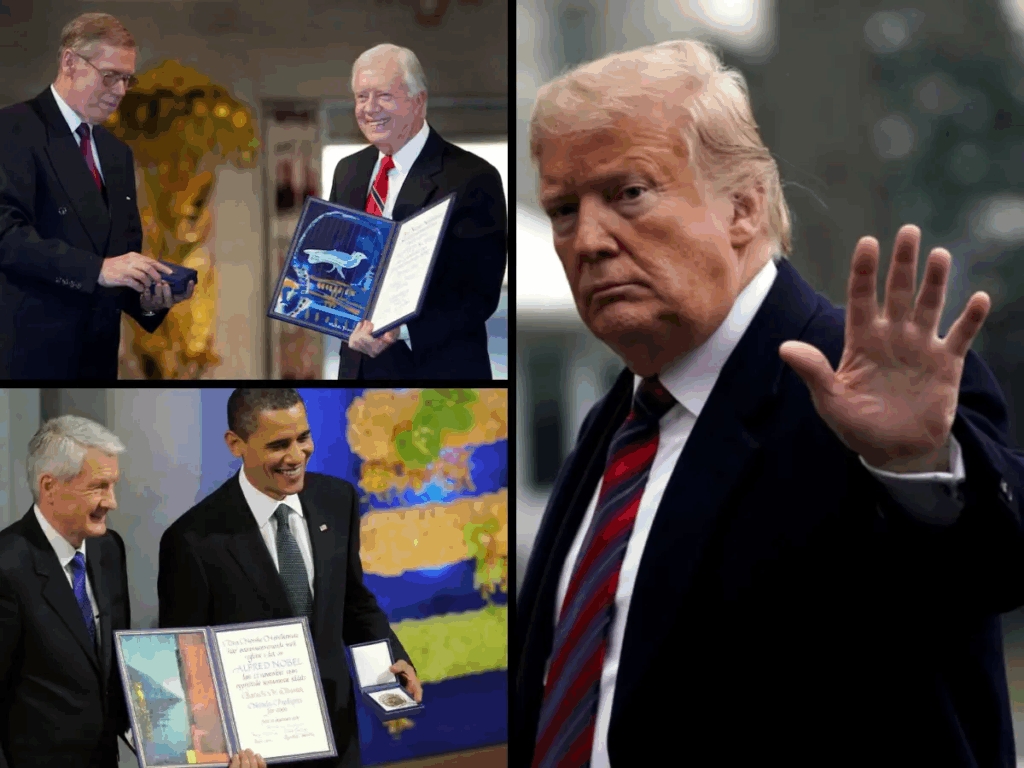 US presidents who won the Nobel Peace Prize – and why Trump hasn’t