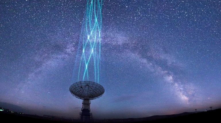 249 Radio Signals Slam Earth in Minutes: Scientists Probe Mysterious Deep-Space Eruption