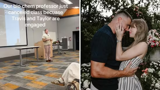 Professor Fakes Midterm Cancellation To Celebrate Taylor Swift and Travis Kelce’s Engagement