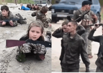Putin’s Young Recruits? Russian Children Trained With Rifles and Grenades In Military Camp