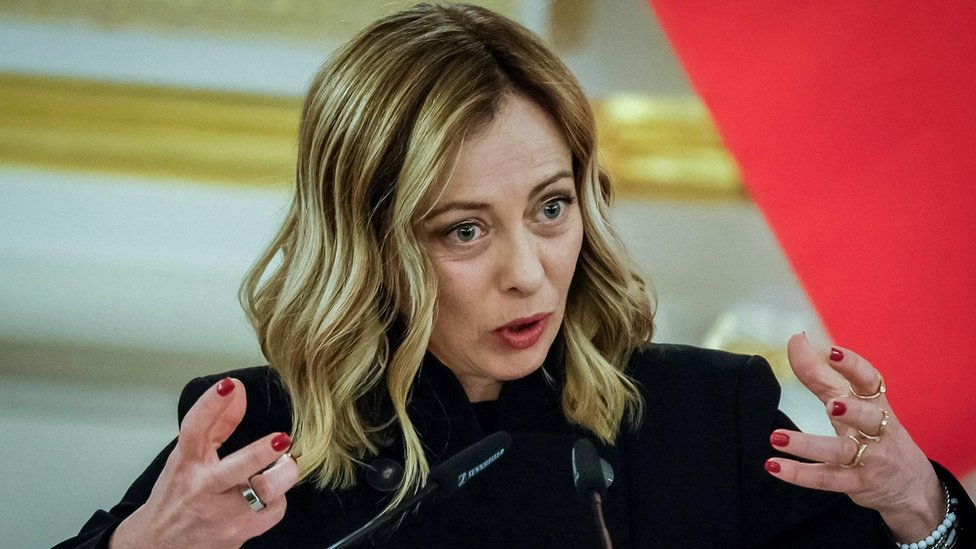 Doctored Image of Giorgia Meloni On Porn Site Sparks Outrage In Italy