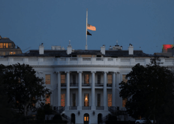 US Flag at White House Flown At Half-Mast: Here’s Why