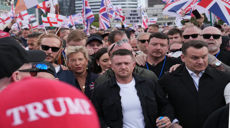 Who Is Tommy Robinson? Far-Right Leader Behind “Unite the Kingdom” Rally In London