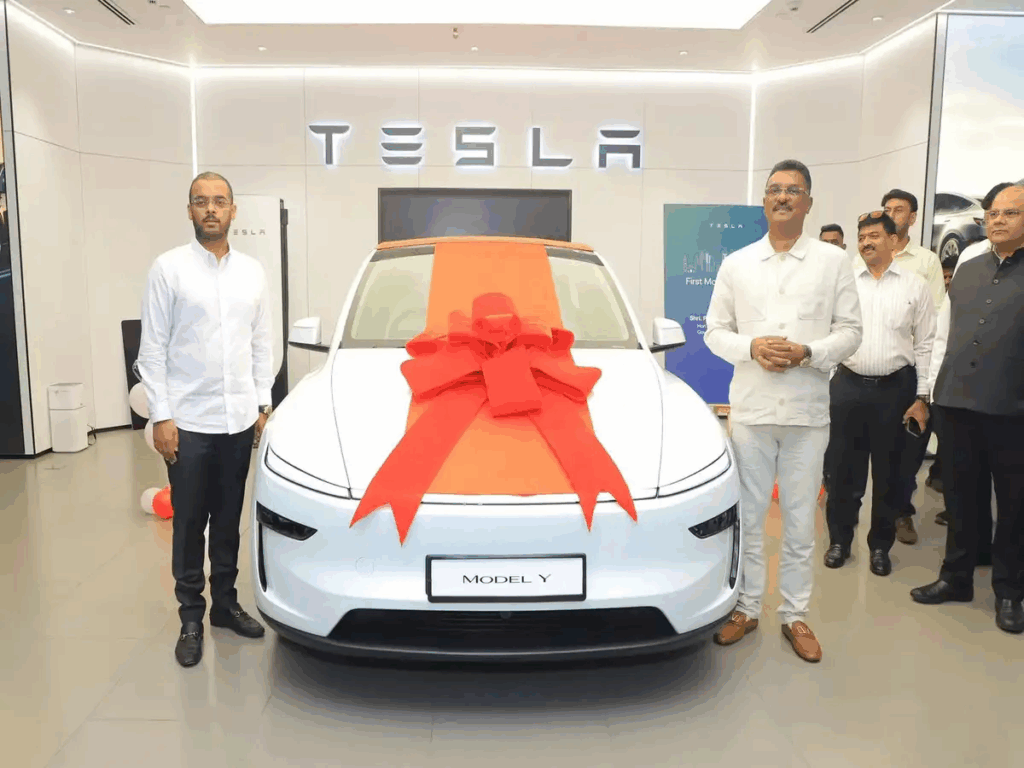 Tesla debuts in India as Pratap Sarnaik buys first Model Y