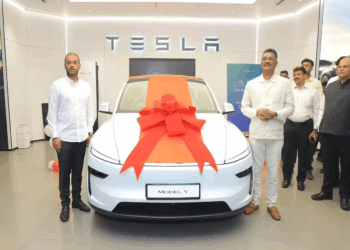 Elon Musk’s Tesla Hits Indian Road For First Time— Who Owns It?