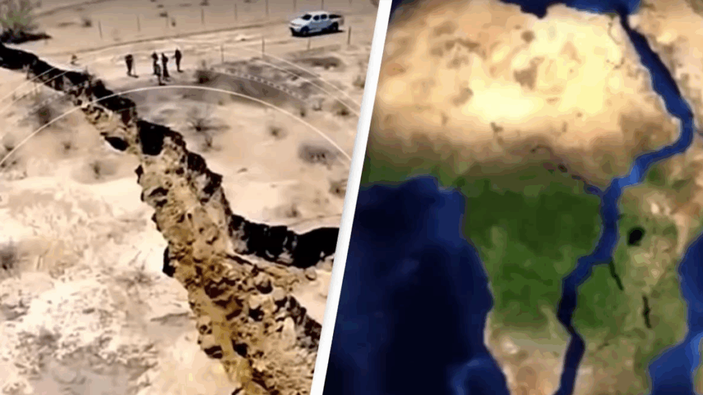 A New Ocean In the Making as Africa Continues To Split Into Two On East Coast