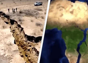 A New Ocean In the Making as Africa Continues To Split Into Two On East Coast