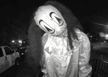 Terrifying Doorbell Video Shows Masked Trio Terrorising Virginia Widow’s Family in Halloween Attack