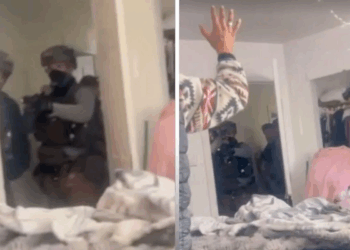 Video Shows ICE Agents Breaking into Portland Home as Terrified Infant Cries During Arrest