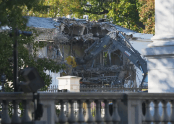 White House’s East Wing Demolished for Trump’s New Ballroom Project