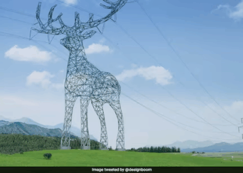 Nature-Inspired Makeover: Austria Designs Power Lines Shaped as Giant Animal Sculptures