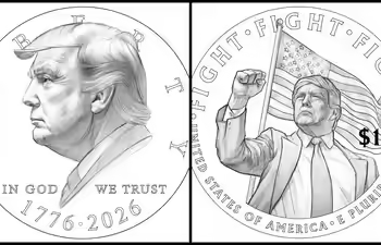 Trump Could Appear on $1 Coin For America’s 250th Anniversary