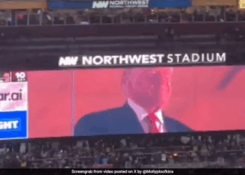 Watch: Donald Trump Becomes First Sitting US President In Decades To Attend NFL Game And Gets Booed