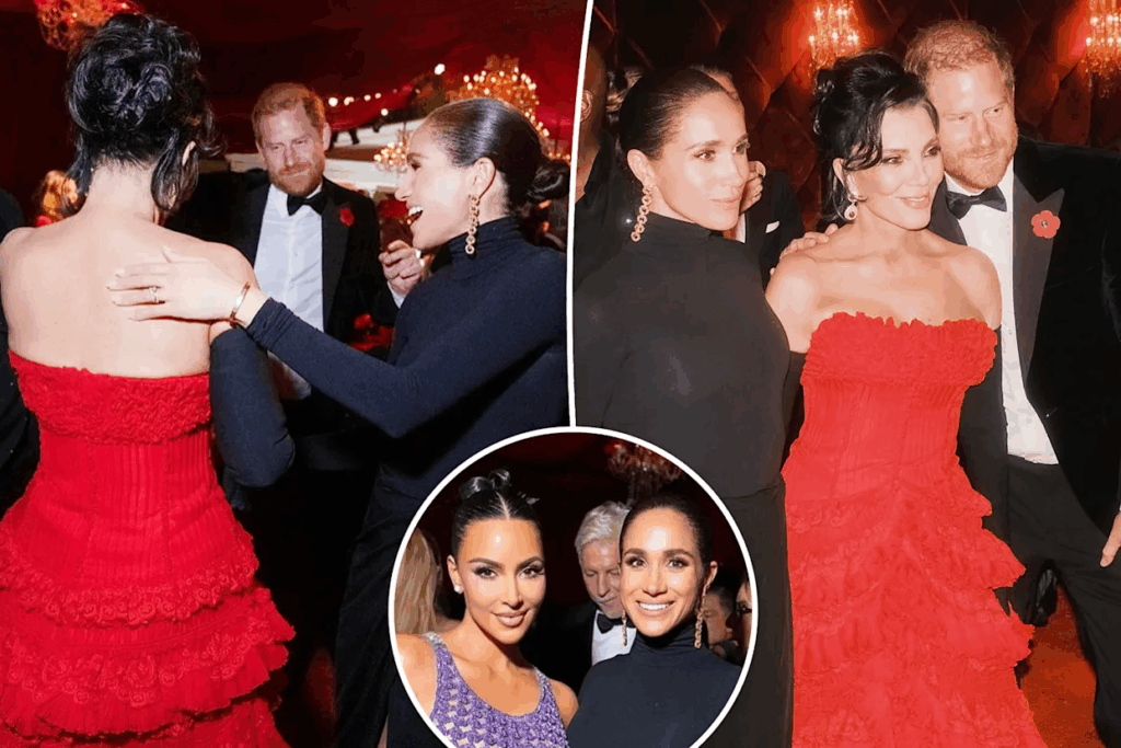 Why Kris Jenner and Kim Kardashian Deleted Harry-Meghan Photos From Birthday Bash