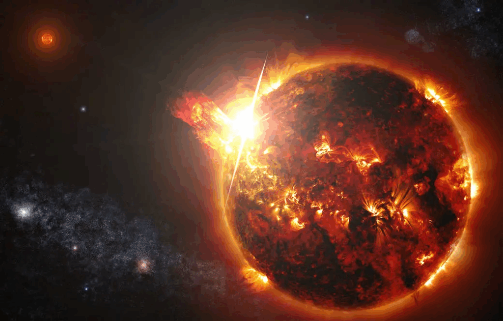 Astronomers Detect First-Ever Coronal Storm On A Distant Star