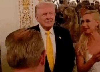 Watch: Trump Crashes Mar-a-Lago Wedding And Launches Into A Bizarre Rant About Heaven