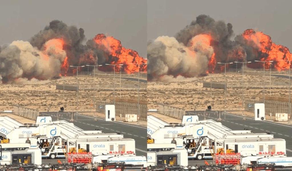 Watch: India's Tejas Fighter Jet Crashes During Dubai Air Show Demo