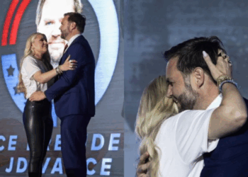 My Love Language Is Touch’: Erika Kirk Addresses Viral JD Vance Hug Video
