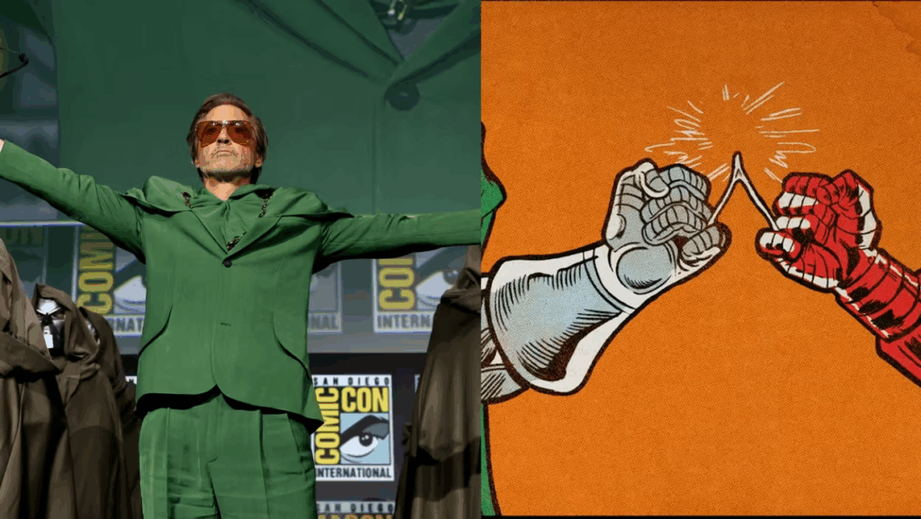 Robert Downey Jr Teases Iron Man and Doctor Doom Artwork Ahead of Avengers: Doomsday