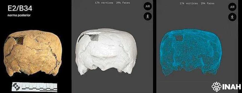Cube-Shaped Skull