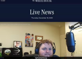 ‘No Idea': YouTuber Stunned After His Video Appears on White House Website