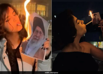 Breezy Explainer: Why Iranian Women Are Using Khamenei’s Photo to Light Cigarettes