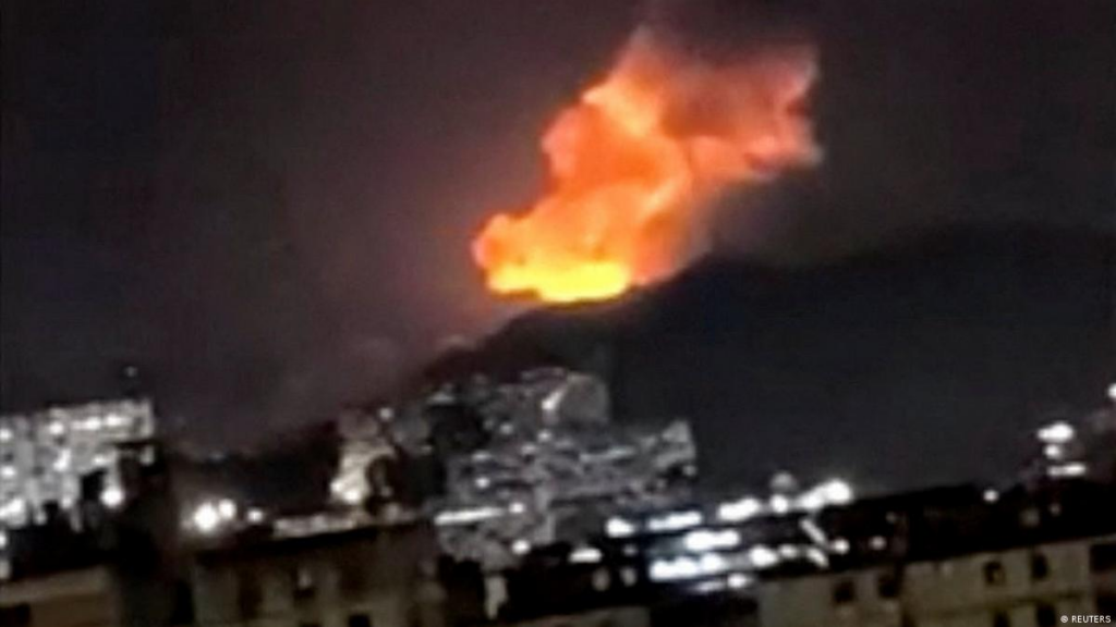Smoke Seen, Explosions Heard in Caracas After Trump’s Land Strike Threat