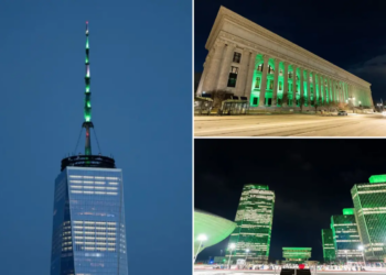 Gov. Kathy Hochul’s Order to Light One World Trade Center Green Sparks Backlash