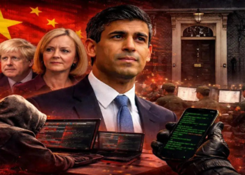 Phones of Rishi Sunak and Boris Johnson Aides Hacked in Alleged China Spy Operation