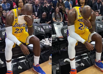 Watch: Why LeBron James Broke Down During Lakers vs Cavaliers Game in Cleveland