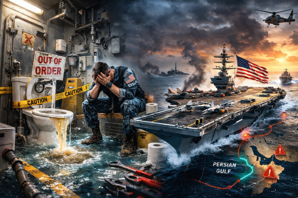 Bathroom War’: Why USS Ford Is Facing a Sanitary Crisis at Sea