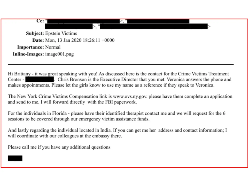Indian Identified As One of Epstein’s Victims; New Names Surface in DOJ Release