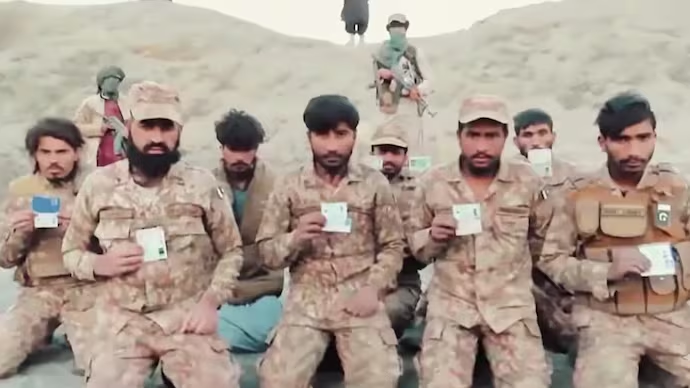Watch: Baloch Rebels Release Video Claiming Pakistan Army Captives