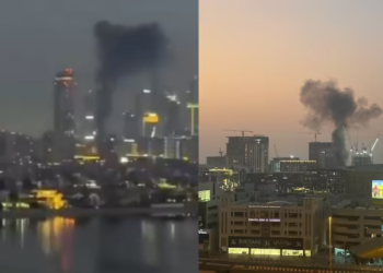 Dubai Explosions: Iranian Missiles Hit Palm Jumeirah, Target US Bases in Gulf | Live Updates