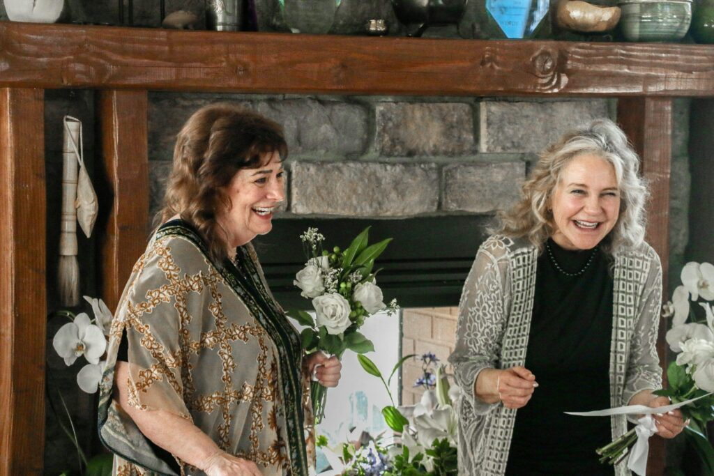 Two widows once married to same man marry each other