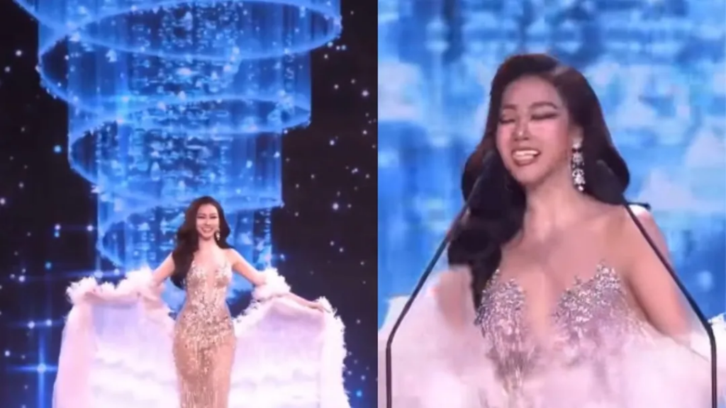 Watch: Miss Grand Thailand 2026 Contestant’s False Teeth Comes Off While On Stage