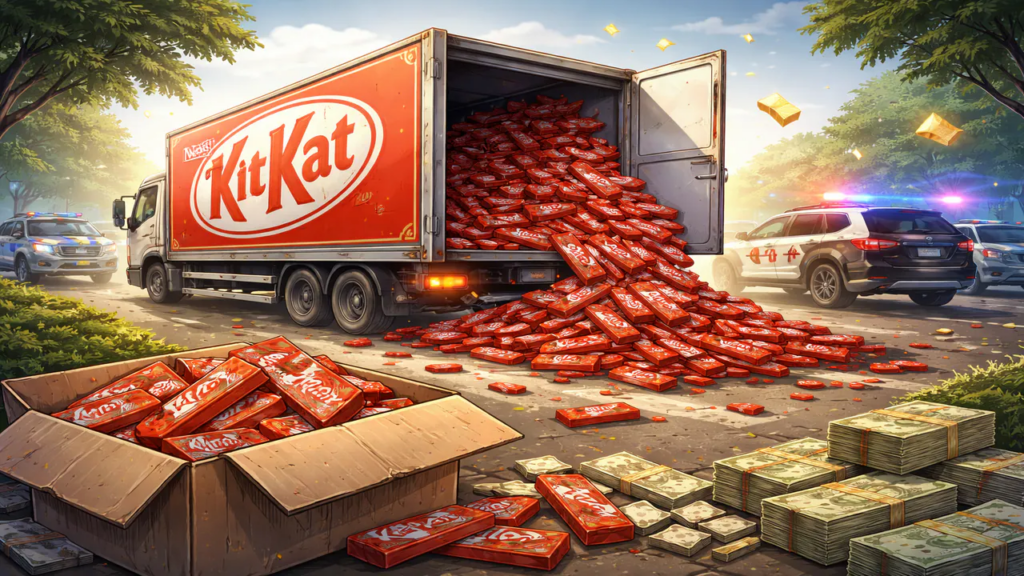 KitKat Chocolate Heist: 400,000 Bars Vanish In A Sweetly Bizarre European Robbery