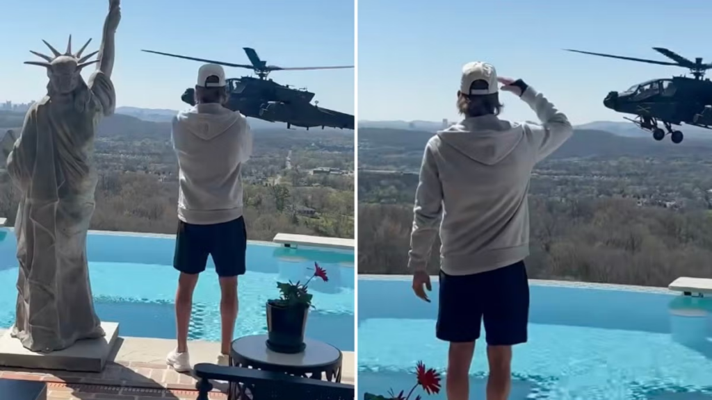 Did a US Army Helicopter Fly Near The Wrong ‘White House’? What happened at Kid Rock’s Home