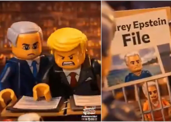 Watch: LEGO-Style Video Claims Trump Started Iran War Over Epstein Files