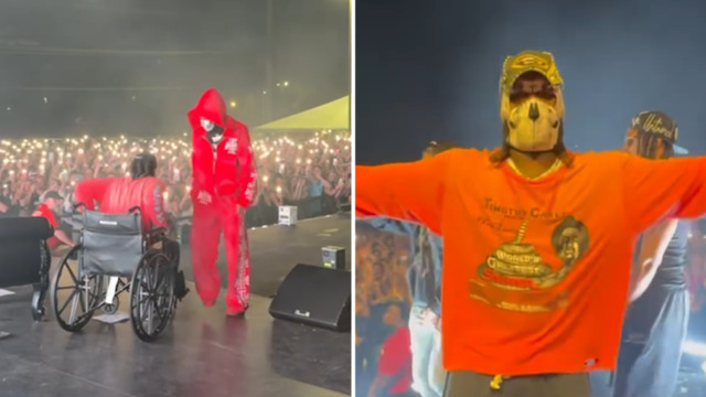Offset performs at Coachella after shooting