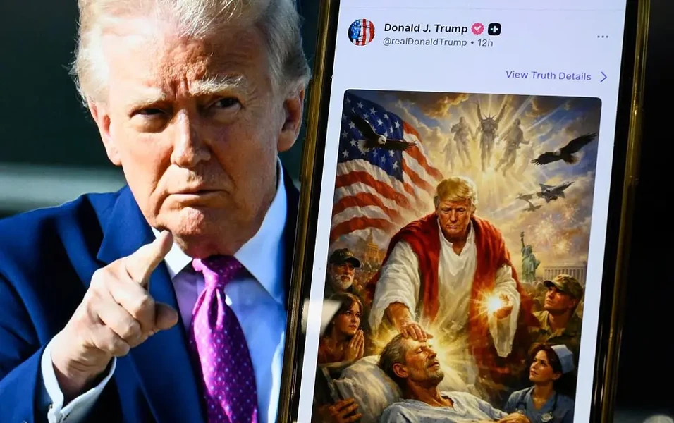 Trump Reveals Why He Deleted AI Post of Himself As Jesus