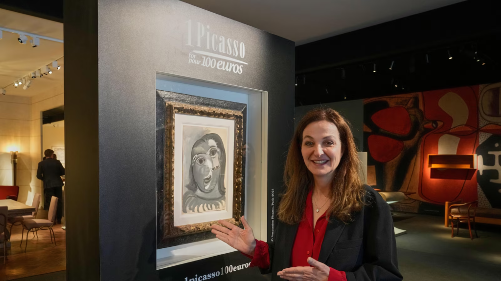 Man Wins €1M Picasso Painting Tete de Femme With Just a €100 Raffle Ticket