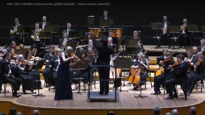 Watch: Violinist Elina Vähälä Dropped Her Rare 1-Million-Euro Violin in the Middle of a Concert in Finland