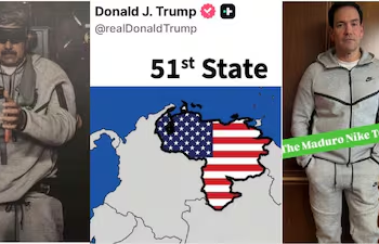 Trump’s ‘Venezuela as the 51st State’ Post Sparks Backlash — and Rubio’s Tracksuit Added Fuel