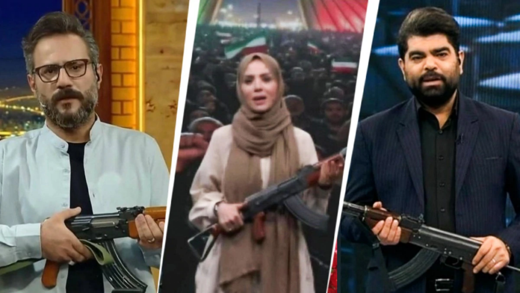 Iran State TV Airs AK-47 Training and ‘Sacrifice Life for Iran’ Campaign Amid Regional Tensions